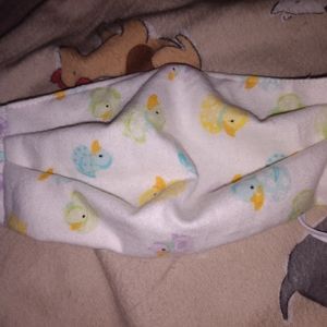 Homemade 100% cotton mask